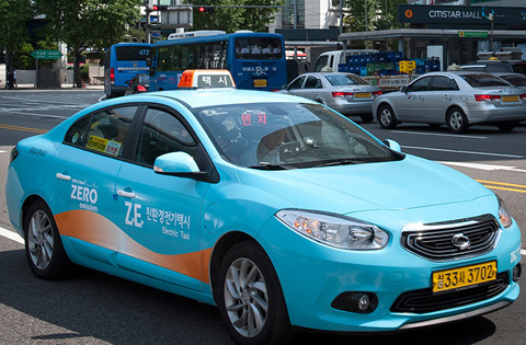 韓国電気タクシー